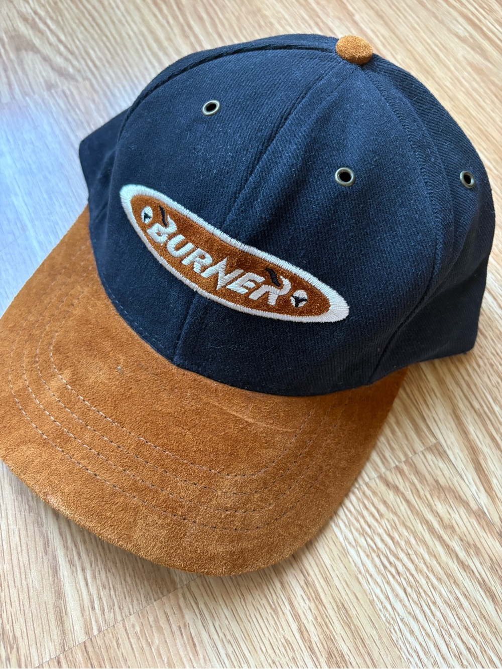 NWT deadstock TaylorMade Burner Sueade Golf Hat USA made